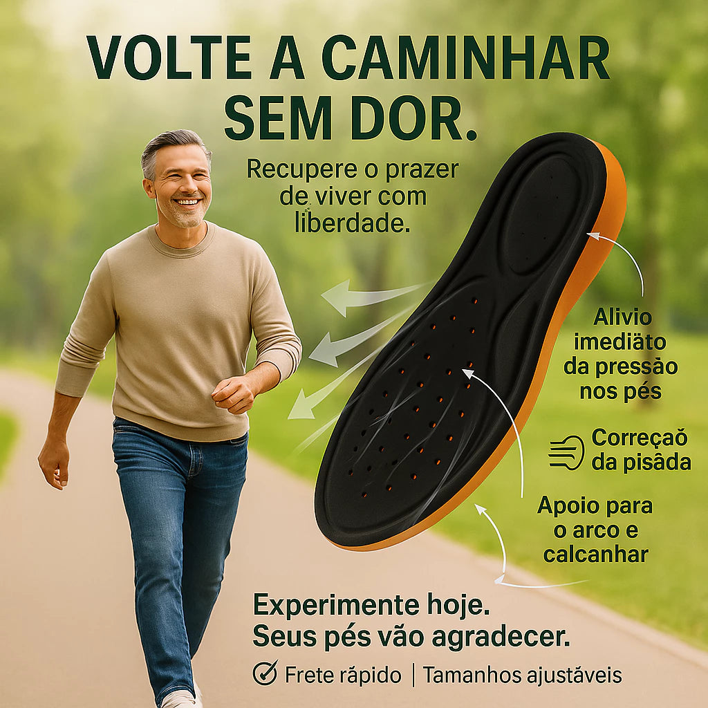 Palmilha Ortopédica GelForce