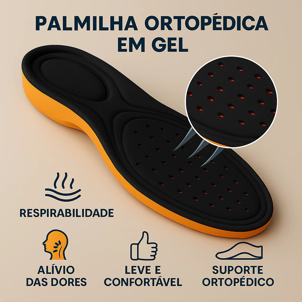 Palmilha Ortopédica GelForce