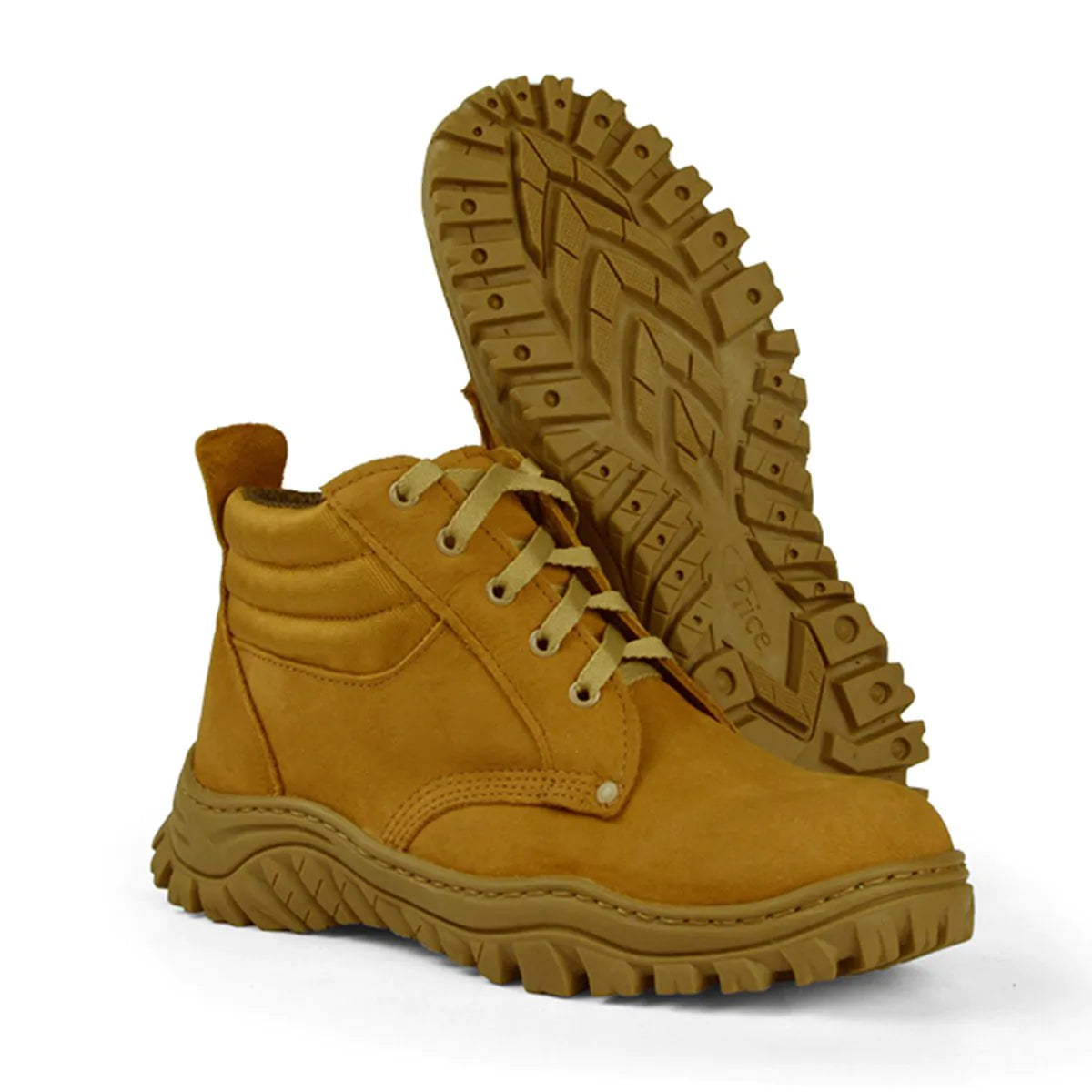 Bota em Couro Walk Coyote
